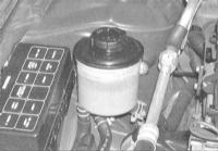  Проверка уровня жидкости гидроусилителя руля Nissan Maxima QX