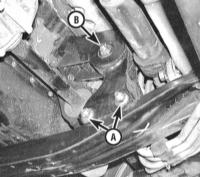  Проверка состояния и замена опор подвески силового агрегата Nissan Maxima QX