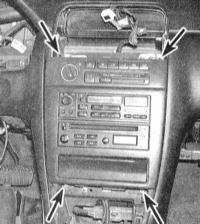  Снятие и установка радиоприемника и громкоговорителей Nissan Maxima QX